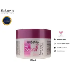 GENERICO - Crema Tratamiento Hi Repair Salerm Cosmetics 250ml Cuidado Capilar..-