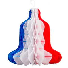 GENERICO - Guirnalda Campana Fiesta Patrias Chile 30 cm