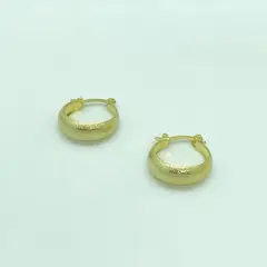 VIZIATO - Argolla bilancia enchapado en oro