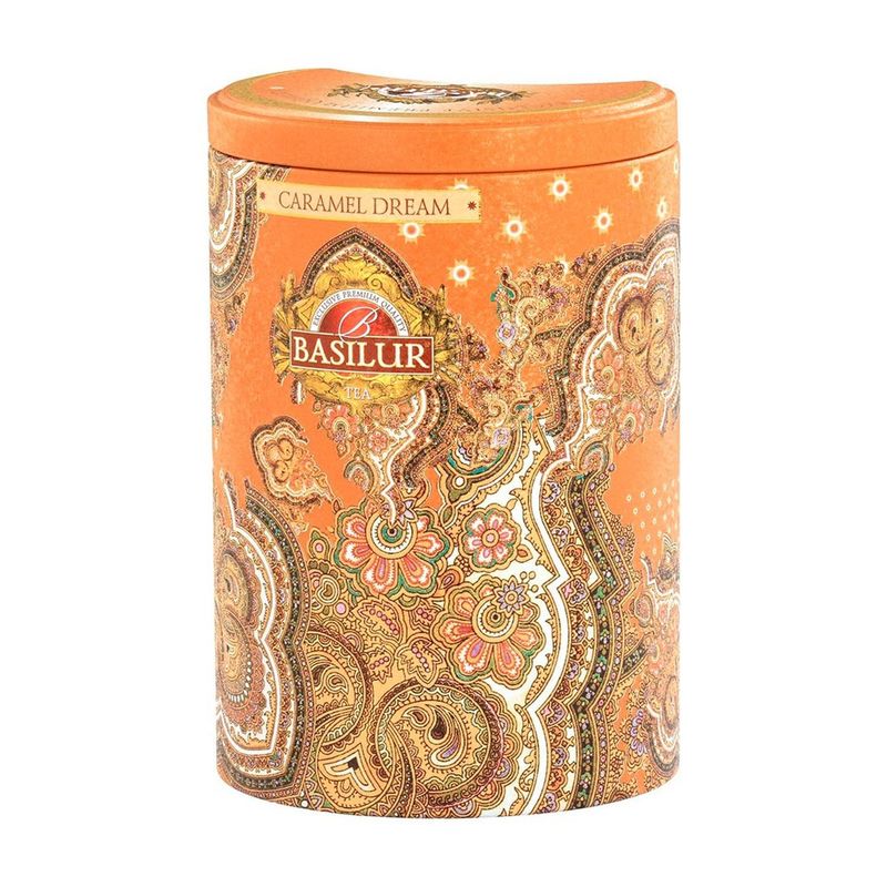 BASILUR - Te Oriental Negro Caramel Dream Hoja - Basilur