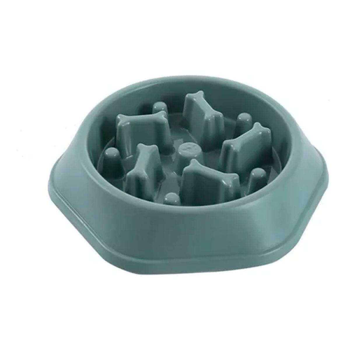 GENERICO - Plato Anti Ansiedad Para Perros Verde