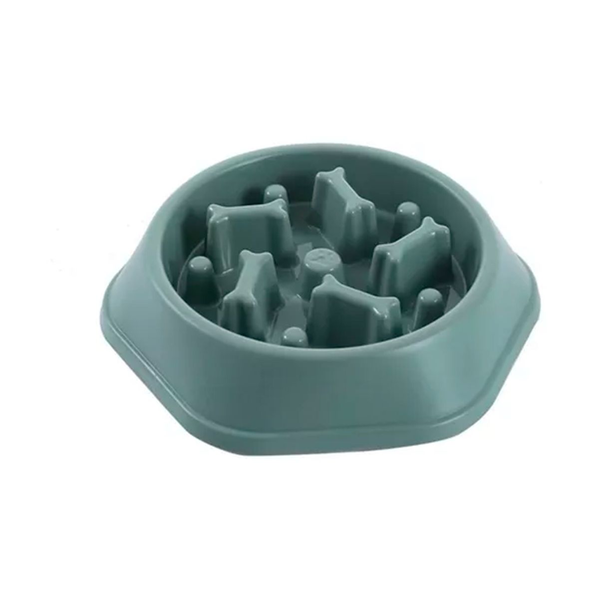 GENERICO - Plato Anti Ansiedad Para Perros Verde