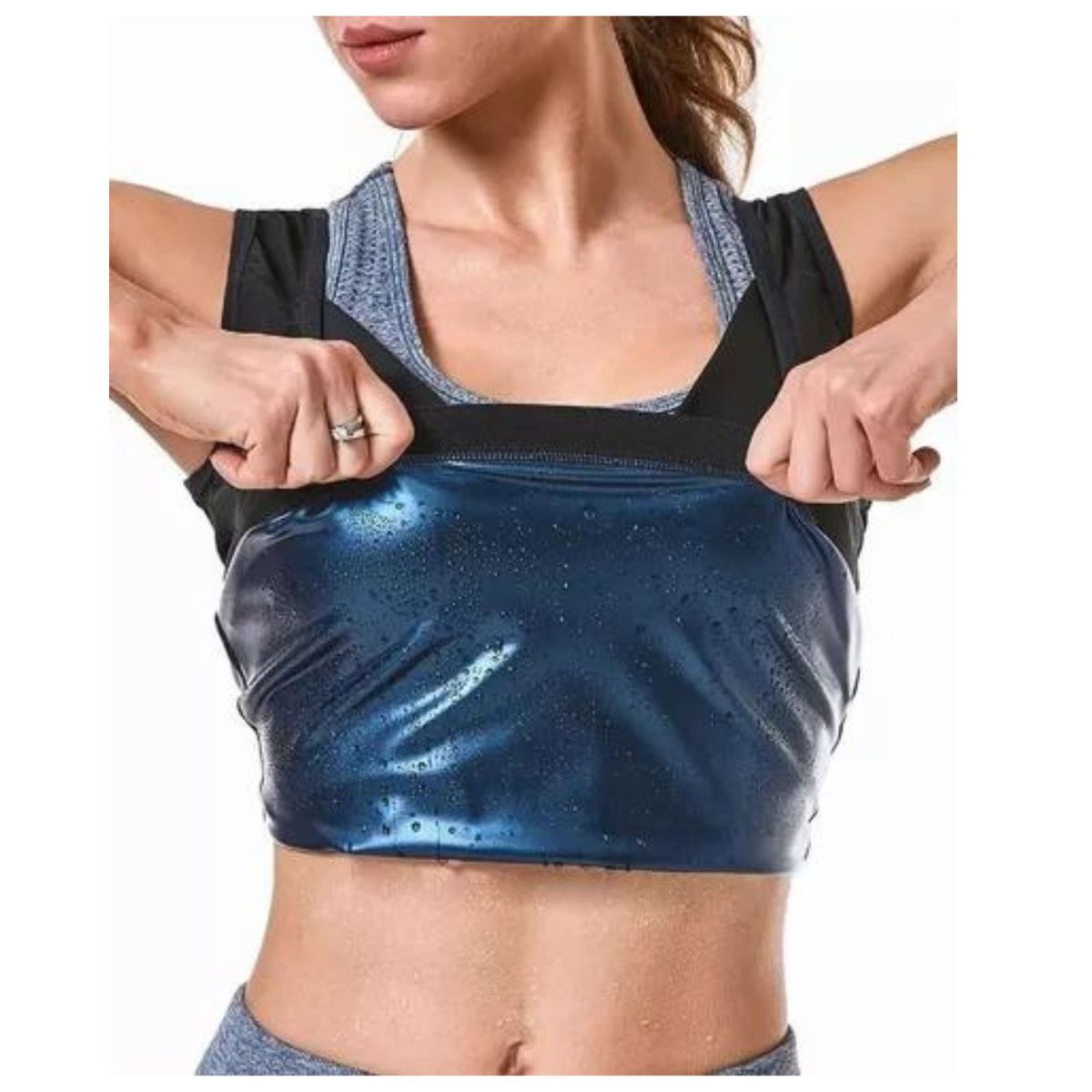 INVENCIBLE - POLERA REDUCTORA SAUNA SUDAR DAMA AN07