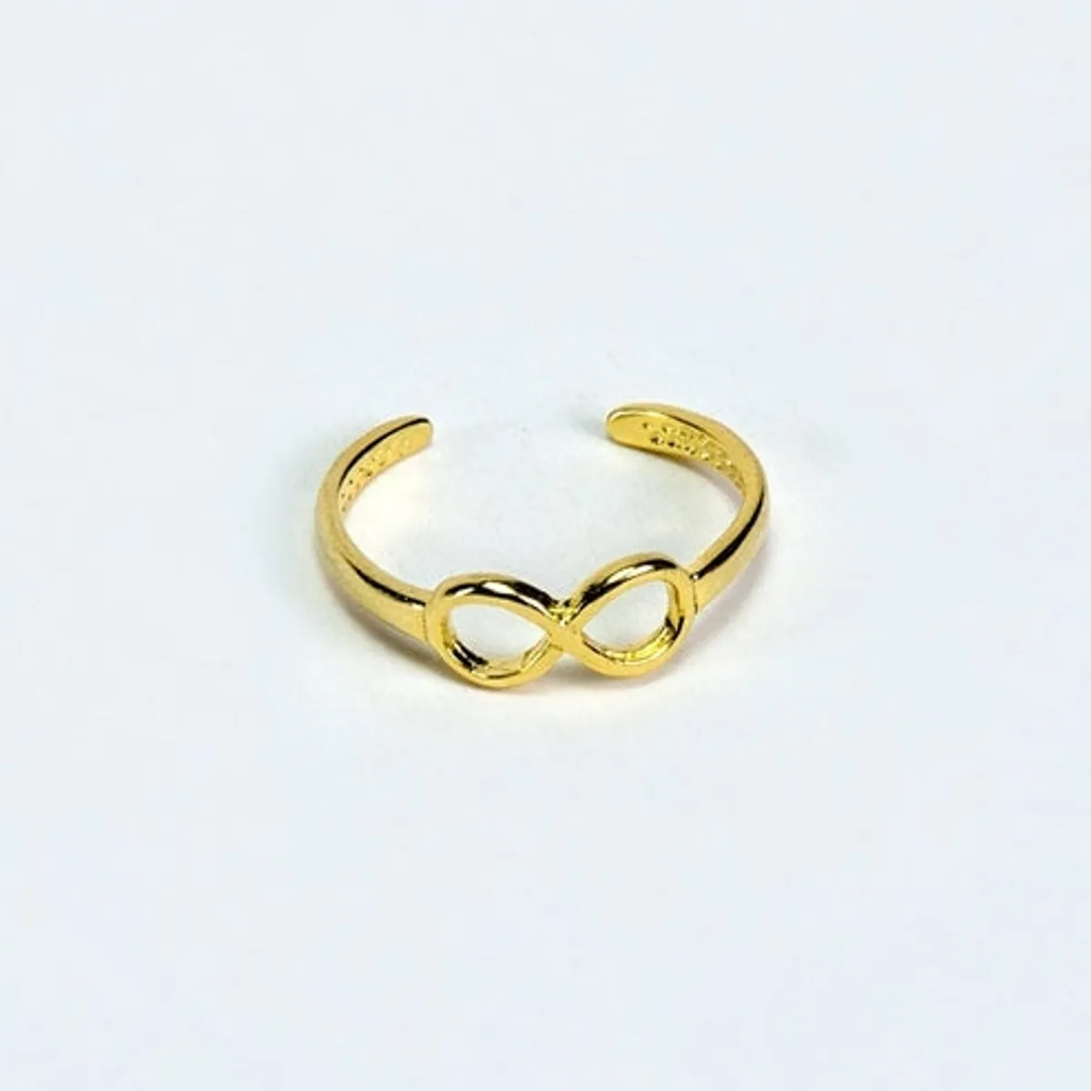 VIZIATO - Anillo infinity enchapado en oro