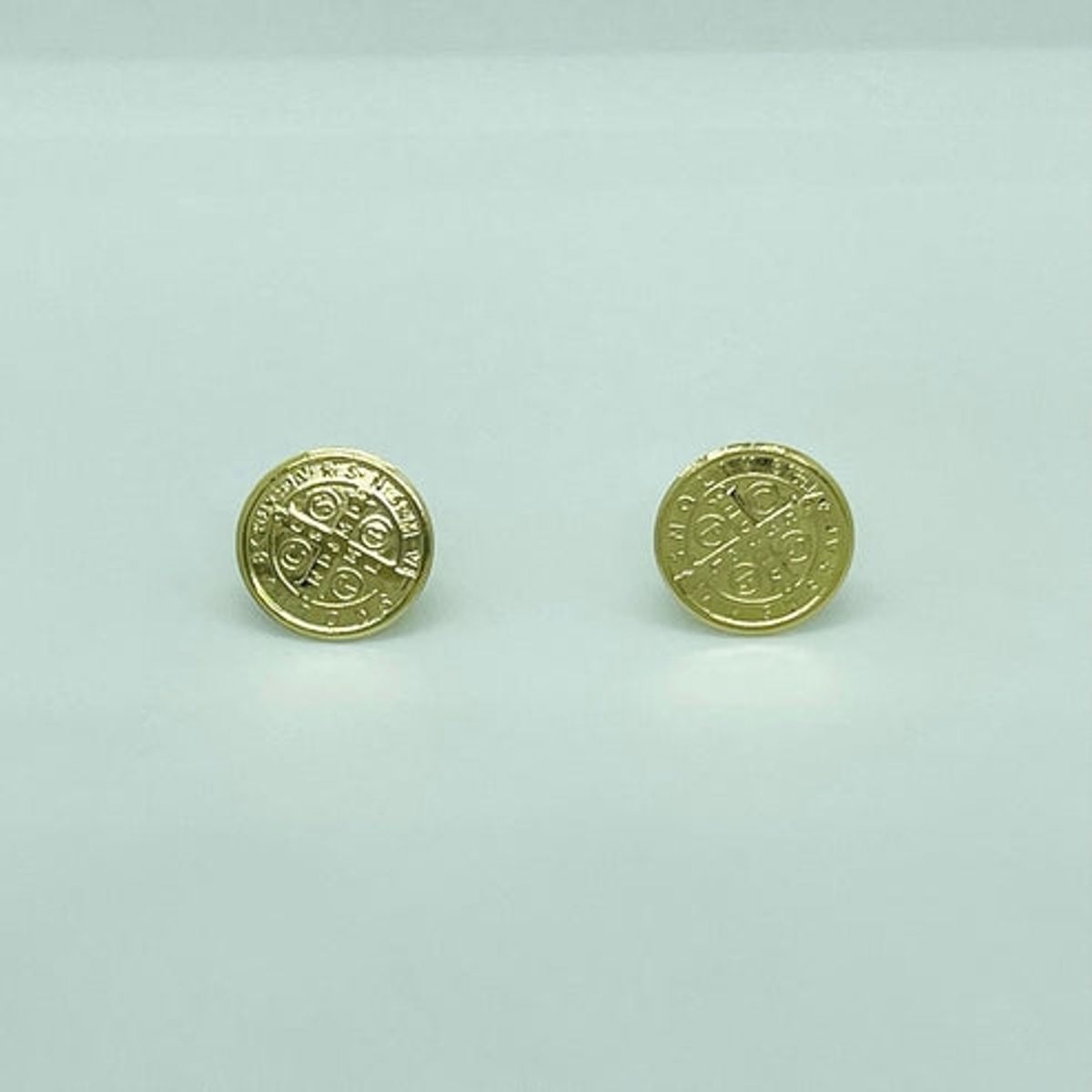 VIZIATO - Aro san expedito enchapado en oro