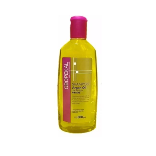 BIOKERASSE - Shampoo Argan Oil + Keratina Sin Sal 500 Ml.