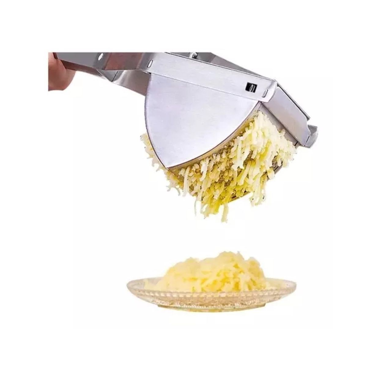 GENERICO - Prensa Papa Verduras Y Frutas Moledor Exprimidor Acero Inox