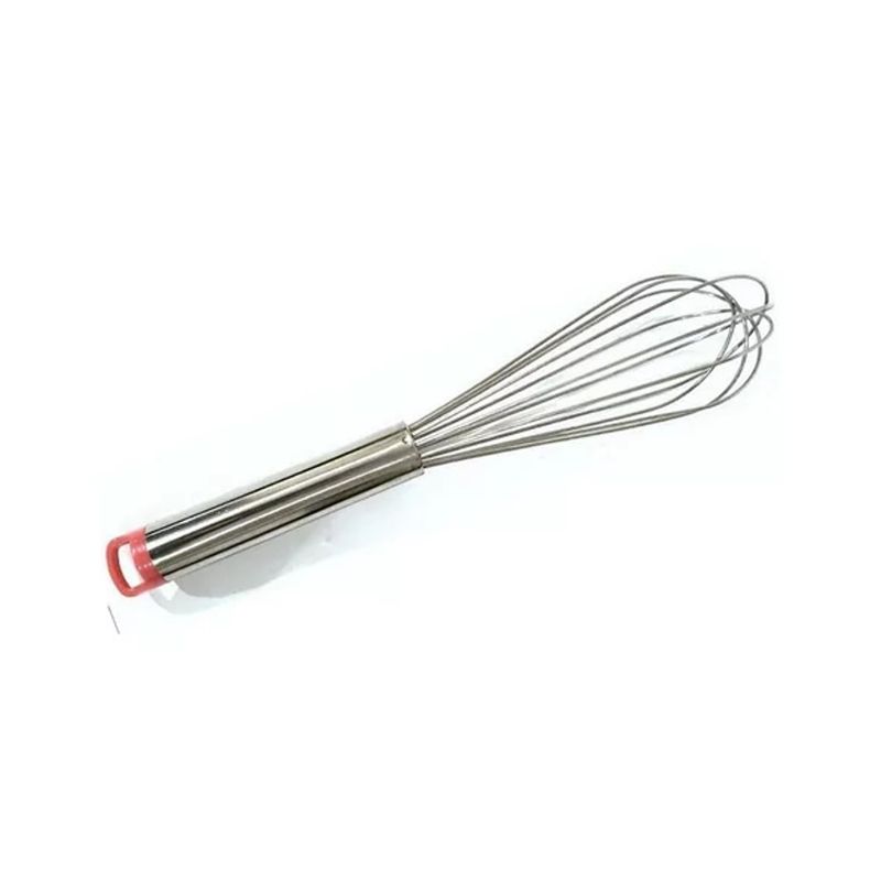 GENERICO - Batidor Mezclador Manual 30cm Acero Cocina Reposteria Mano