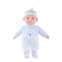DANWEILE - Bebé Reborn Muñecas Realista Reborn Silicona 30cm-Ojos negro