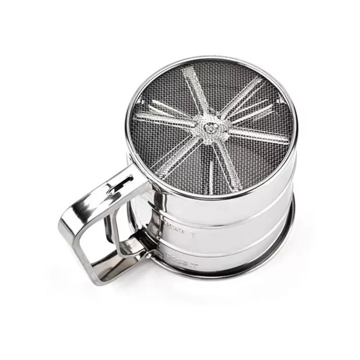 GENERICO - Cernidor Tamizador De Harina Para Repostería Colador Acero