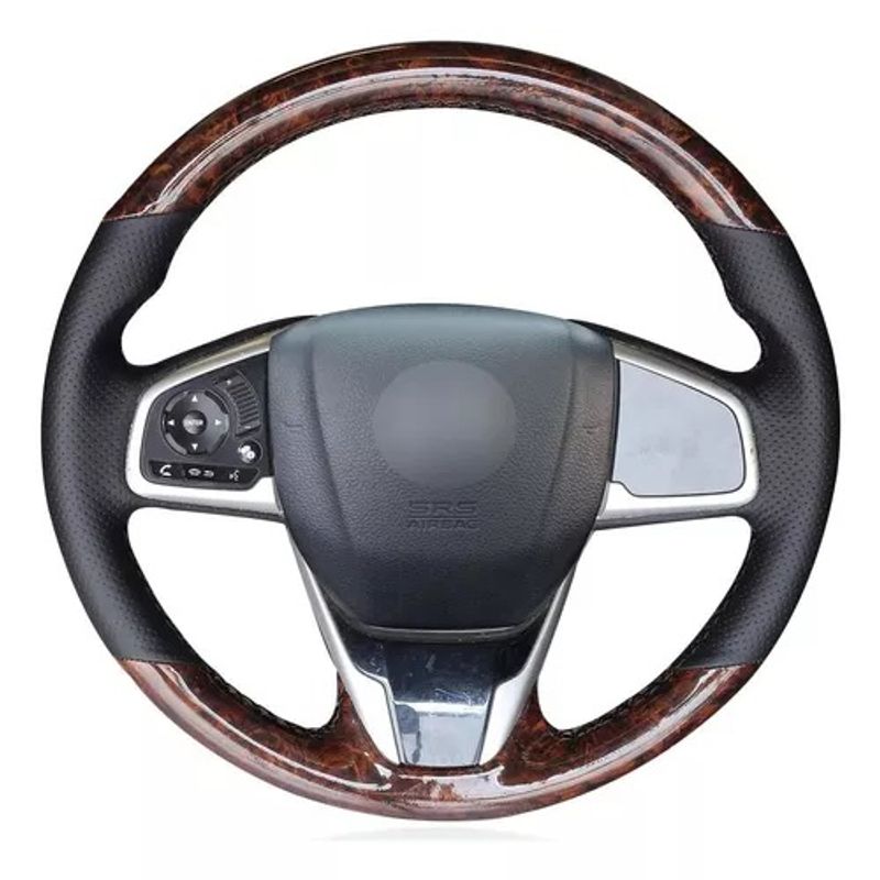 GENERICO - Funda Cubre Volante Cosido Antirresbalante Luxury 216062