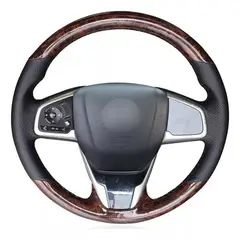 GENERICO - Funda Cubre Volante Cosido Antirresbalante Luxury 216062