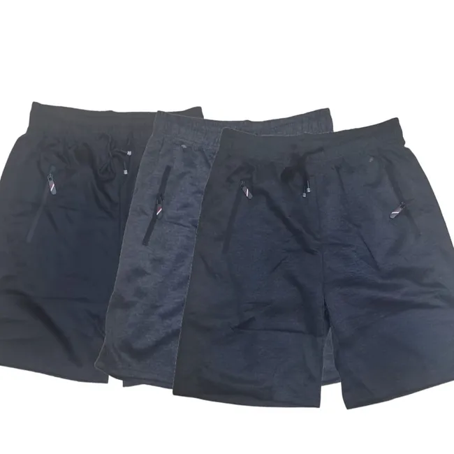 AGW - Pack 3 Shorts Hombre Algodón. Liso Fit Deportivo