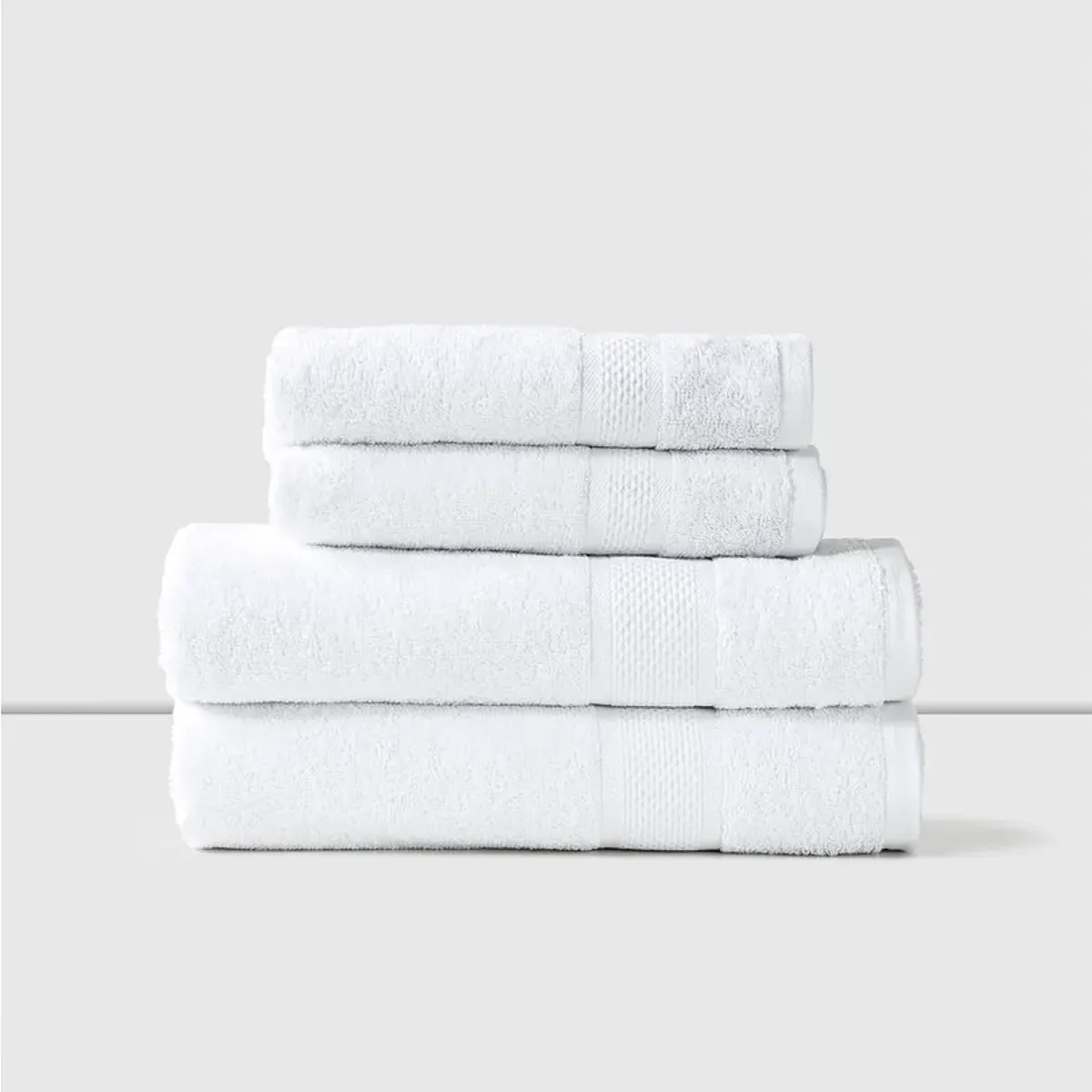 CANNON - Set De Toalla Baño + Mano 4 Piezas De 400g Af By Cannon Blanco