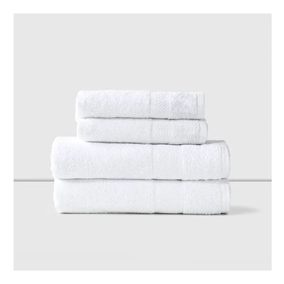 Imagen 2 del producto Set De Toalla Baño + Mano 4 Piezas De 400g Af By Blanco