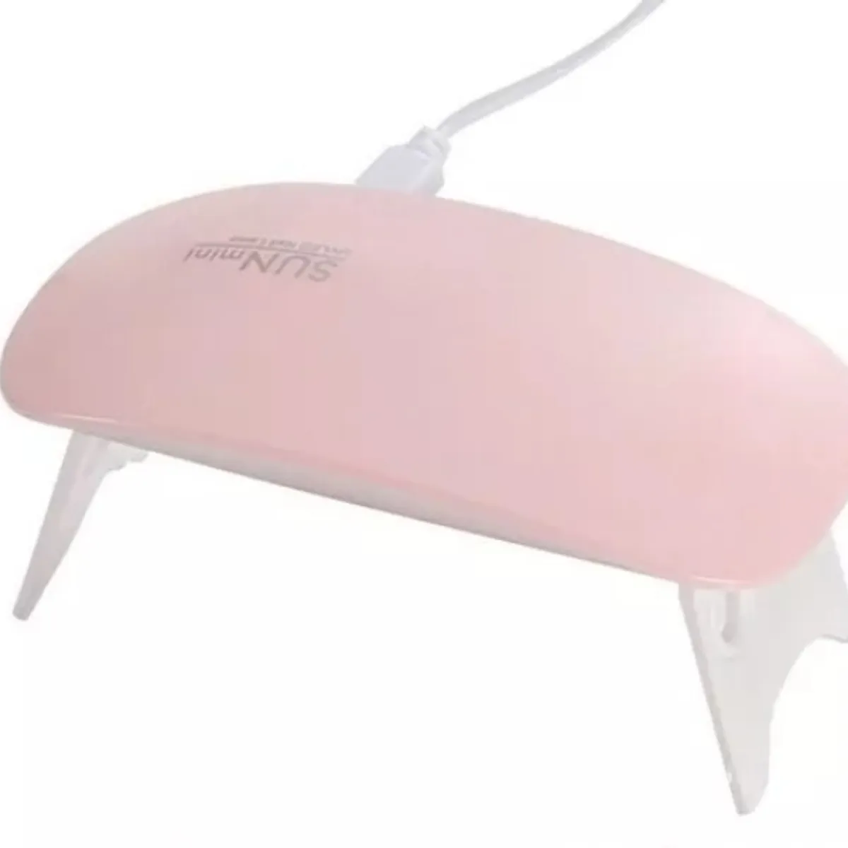 GENERICO - Secadora Uv Manicure, Mini Sun 6 Led, Usb, Plegable