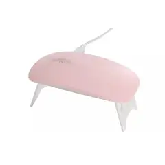 GENERICO - Secadora Uv Manicure, Mini Sun 6 Led, Usb, Plegable