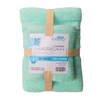 Set De Toalla Baño + Mano 4 Piezas De 400g Af By Menta