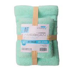 CANNON - Set De Toalla Baño + Mano 4 Piezas De 400g Af By Menta