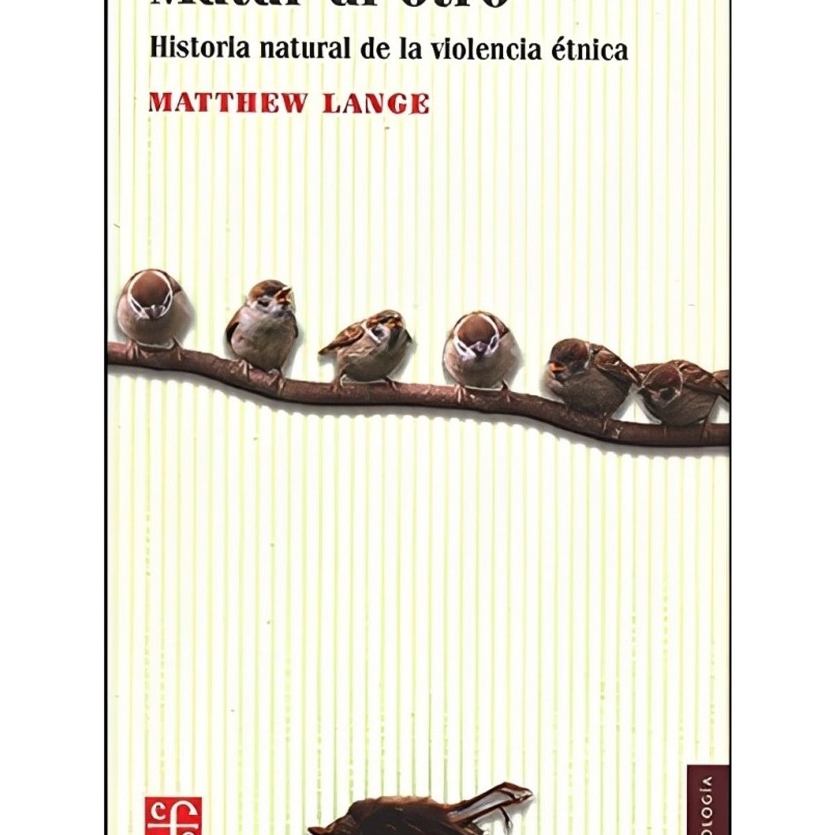 TOP10BOOKS - LIBRO Matar Al Otro: Una Historia Natural De La Violencia Etnica - MATTHEW LANGE