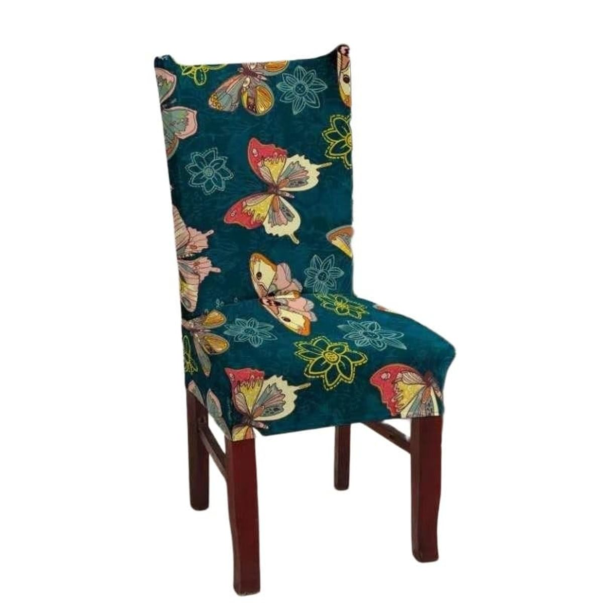 GENERICO - Pack de 06 Fundas para Sillas de Poliéster Elástico TF46