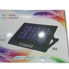 MUNDITEL - Ventilador Externo Laptop Para Videojuegos 6 Coolers