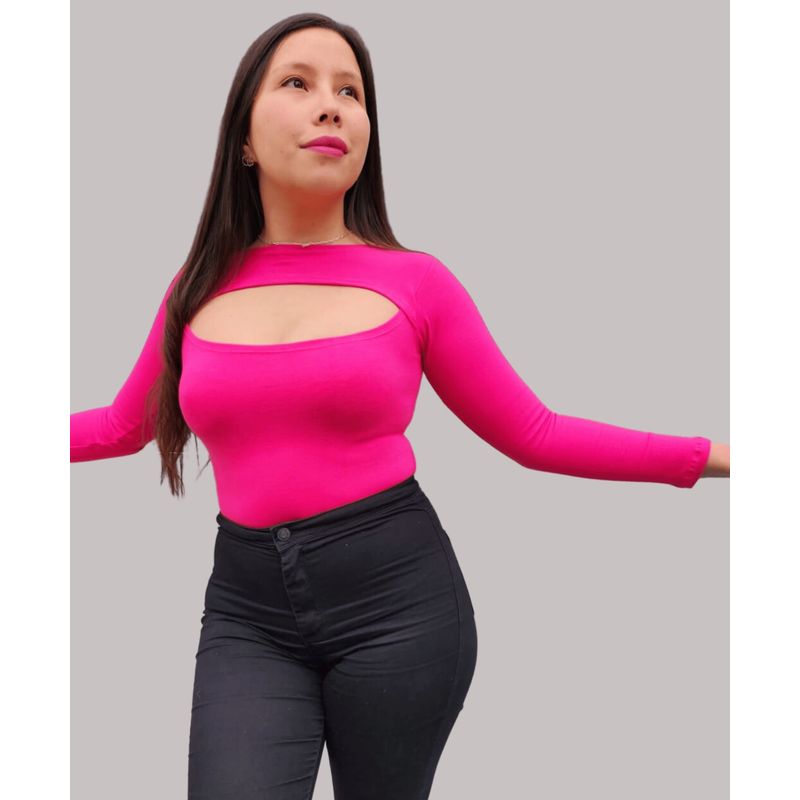 MABELLE - BODY ASIMETRICO ESCOTE ABIERTO