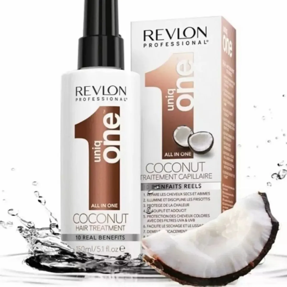 REVLON - Revlon One Coconut Tratamiento 10 Beneficios en uno 150 ml.