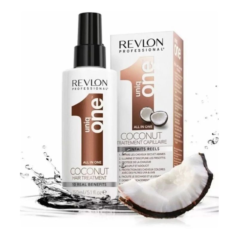 REVLON - Revlon One Coconut Tratamiento 10 Beneficios en uno 150 ml.