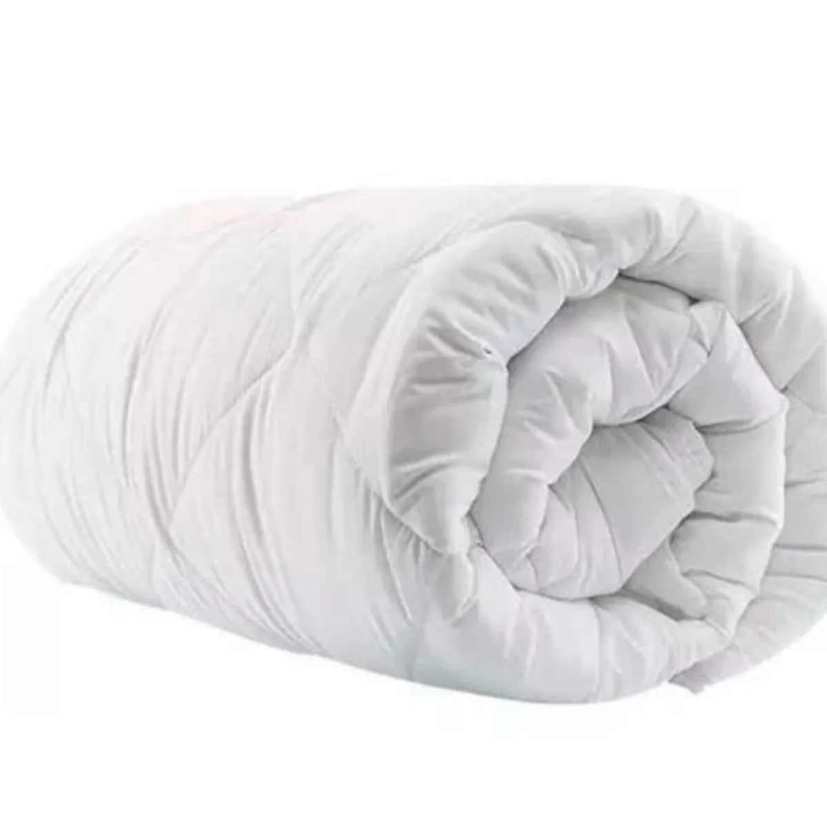 GENERICO - Edredon Plumon nordico super suave - 2 plazas - Color Blanco