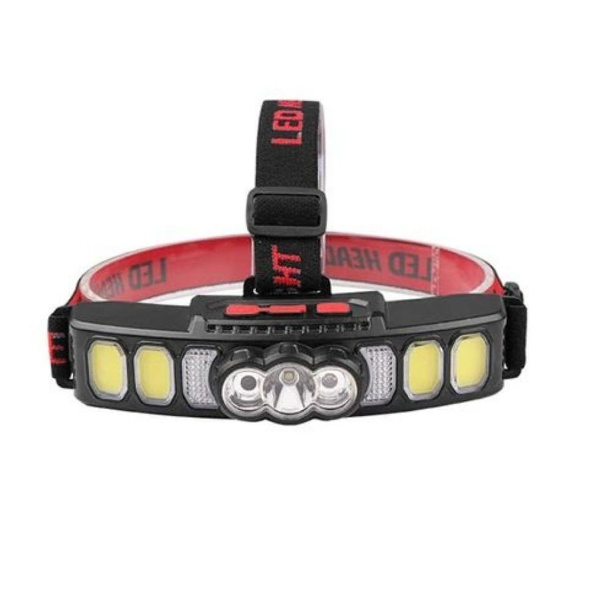 GENERICO - Linterna Frontal Led Cabeza con Sensor de Movimiento