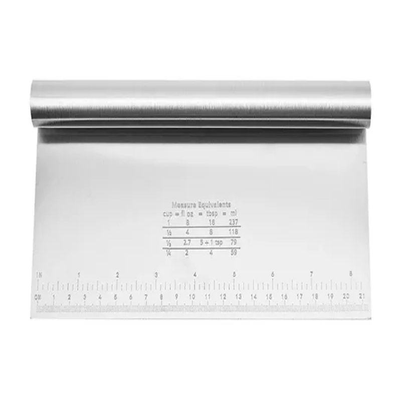 GENERICO - Espátula Alisador De Tortas Scraper Cortador Masas 22cm