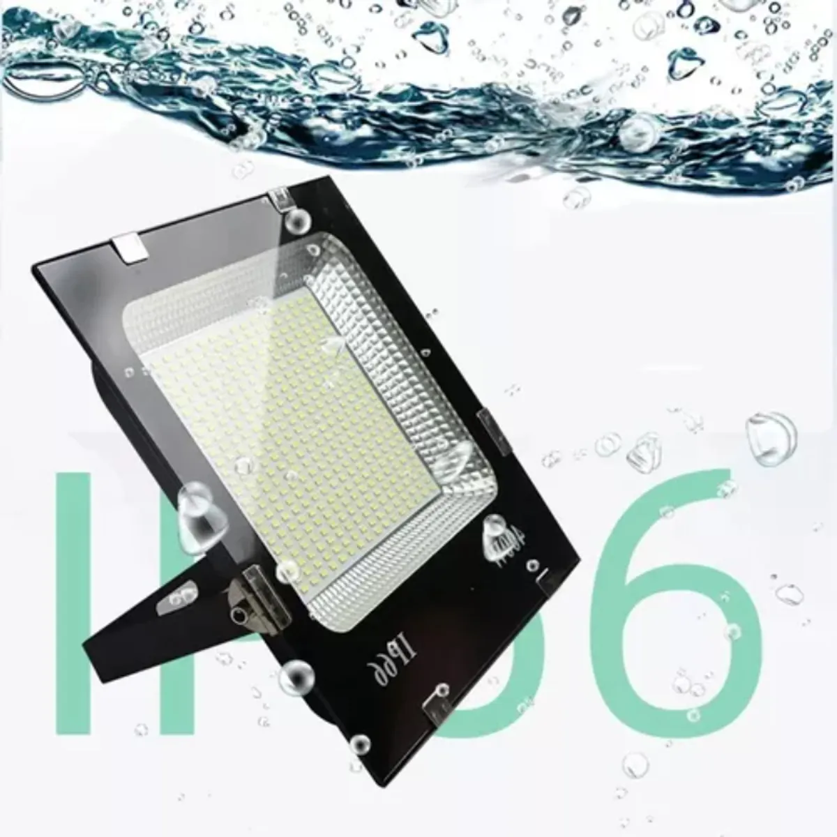 GENERICO - PACK X2 Focos 400w Reflector Luz Led Exterior Ip65 Montable Canchas