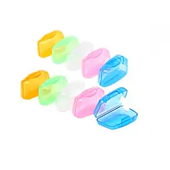 GENERICO - Funda Cepillo De Diente Pack 5 Unidades.