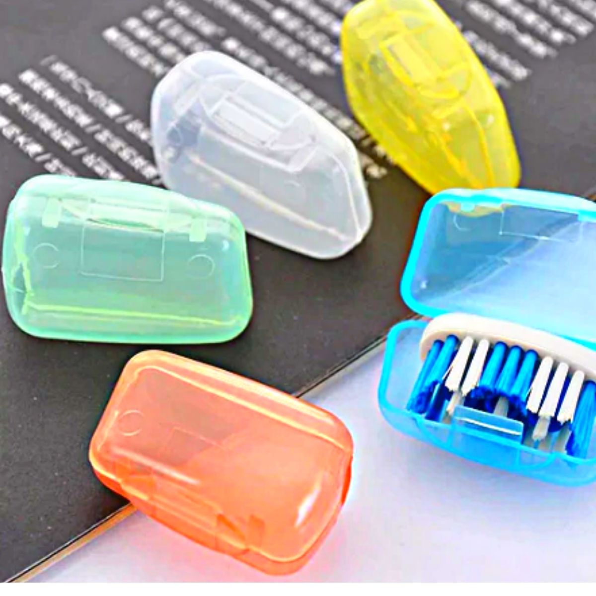 GENERICO - Funda Cepillo De Diente Pack 5 Unidades.