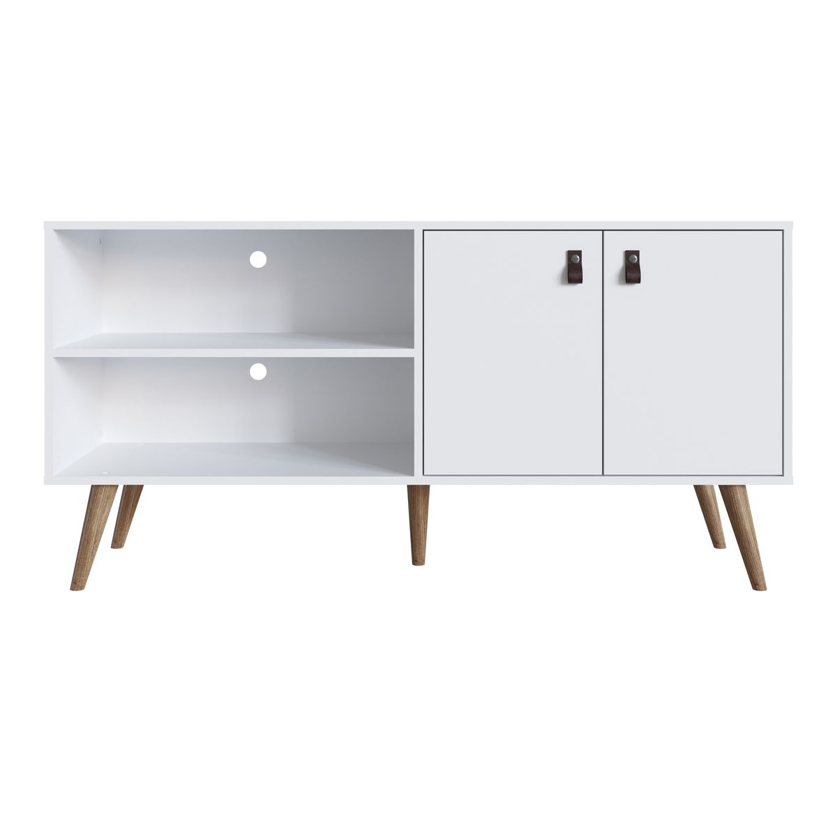 DF HOME - Rack 2 Puertas Blanco Fosco