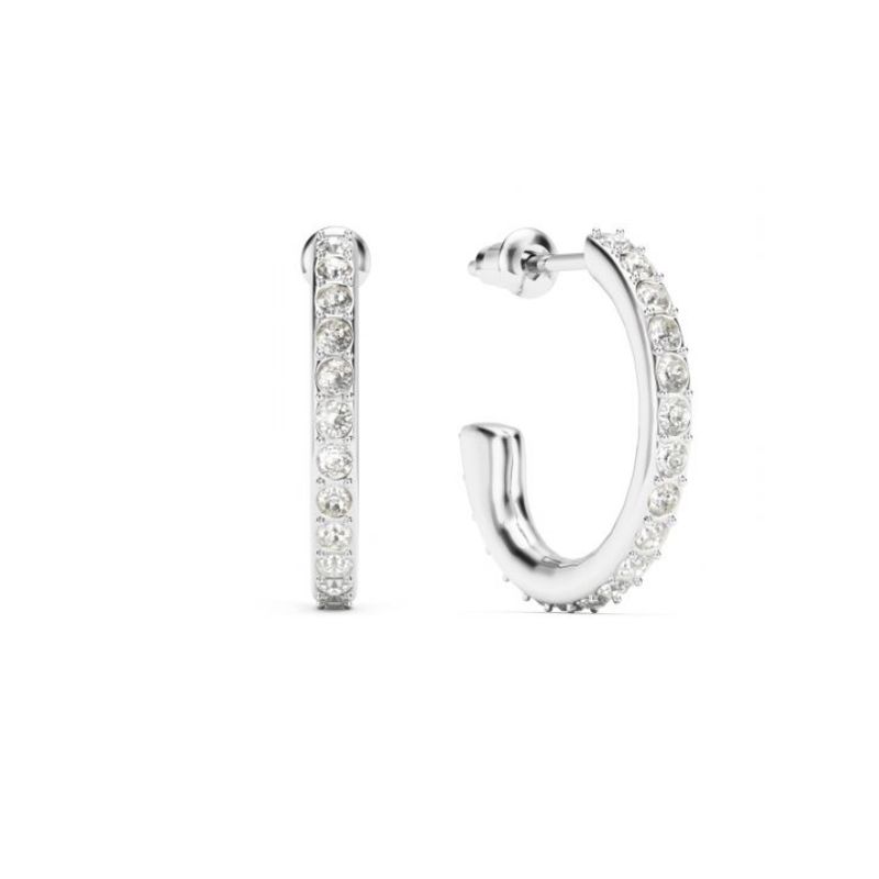 BLOOM CRYSTAL - Argollas Eternity 18 mm con Cristal Austria Genuino