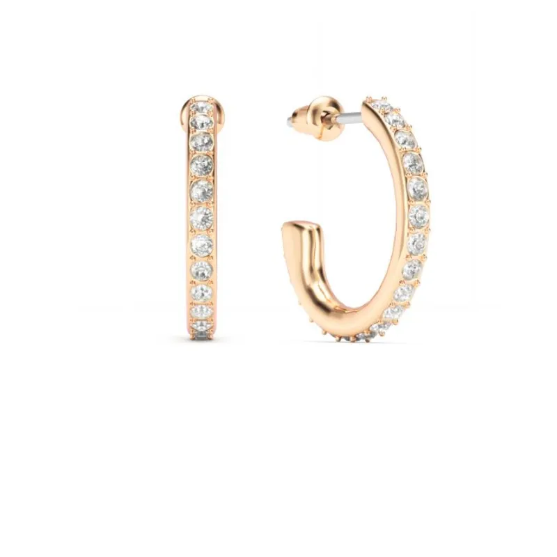 BLOOM CRYSTAL - Argollas Eternity 18 mm con Cristal Austria Genuino