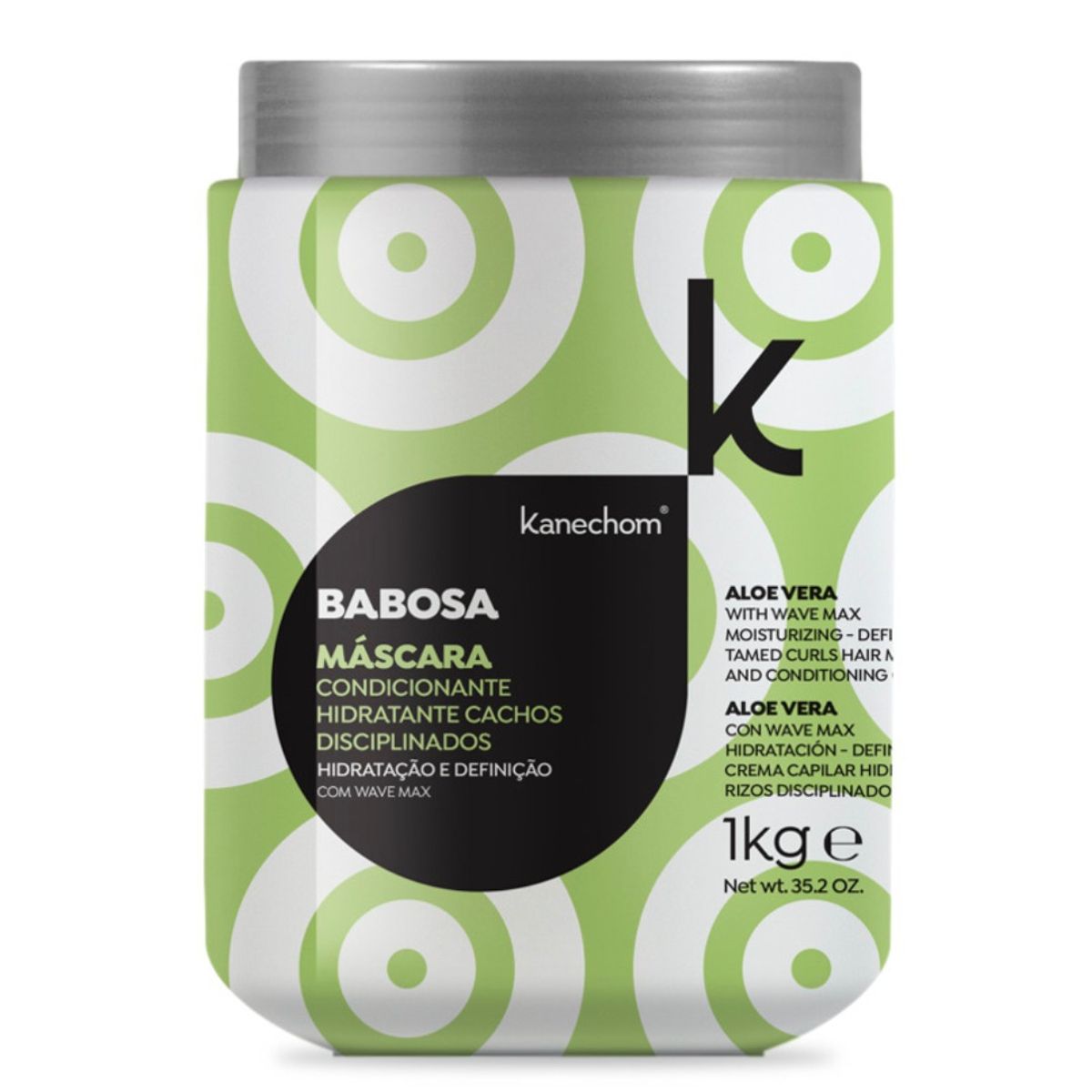 KANECHOM - Mascara Capilar Babosa ( Aloe Vera ) Kanechom 1 Kg.