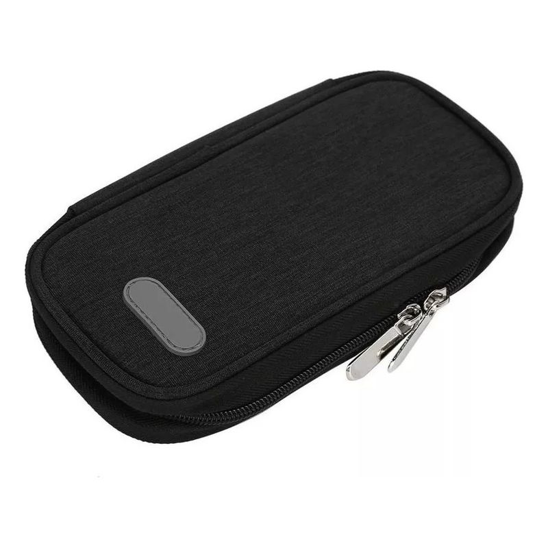 GENERICO - Enfriador Estuche Viaje Diabéticos bolsa Enfriadora Negro