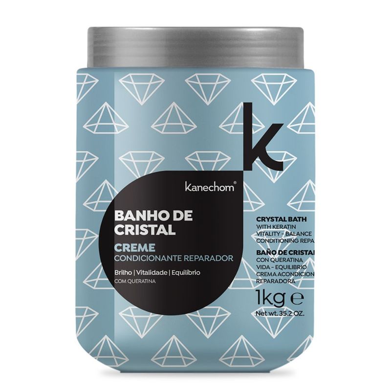 KANECHOM - Mascara Capilar Acondicionadora Baño De Cristal Kanechom 1k.