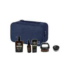 MAXCARE - Pack o Kit Aceite Barba Shampoo Cera Y de Peine Barba Barberia Barbero
