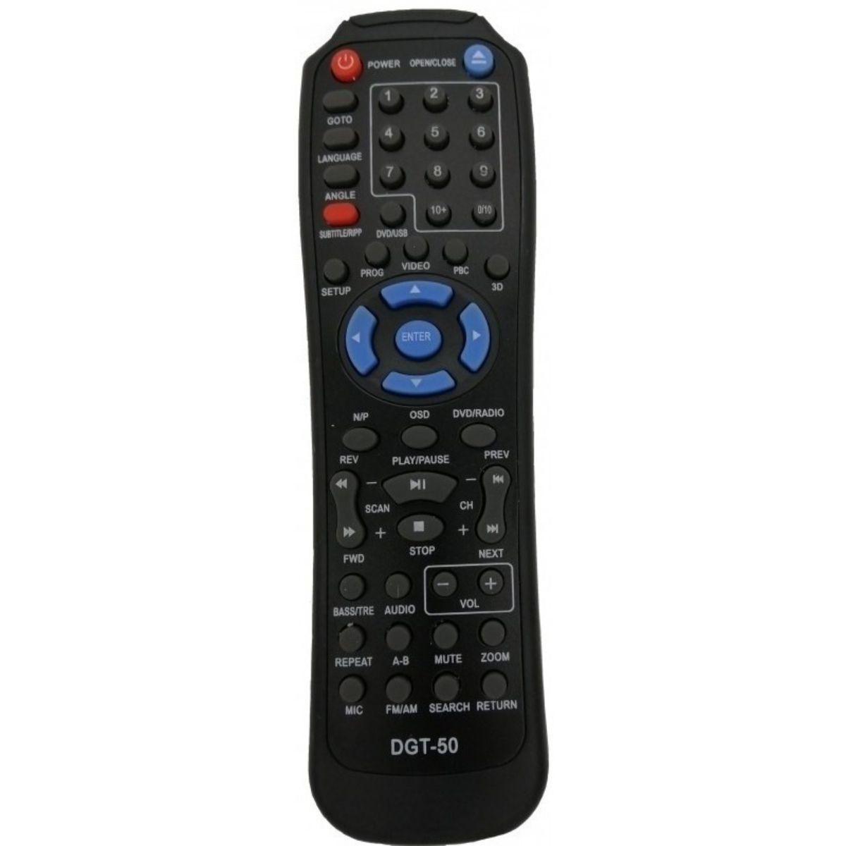 GENERICO - Control Remoto Para Master G Dvd Mdu20 Mdu700tv