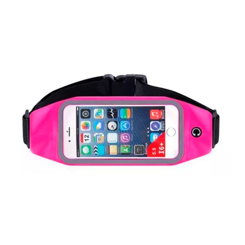 GENERICO - Banano Running Para Telefono Rosa