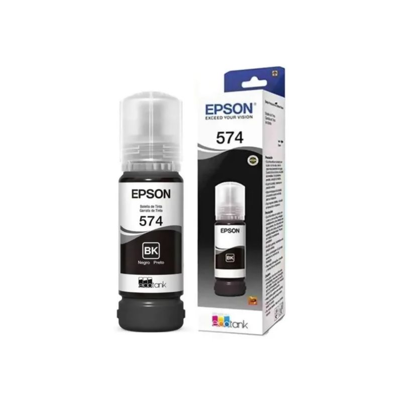 EPSON - Botella de Tinta Epson T574 EcoTank 70ml Negro EPSON