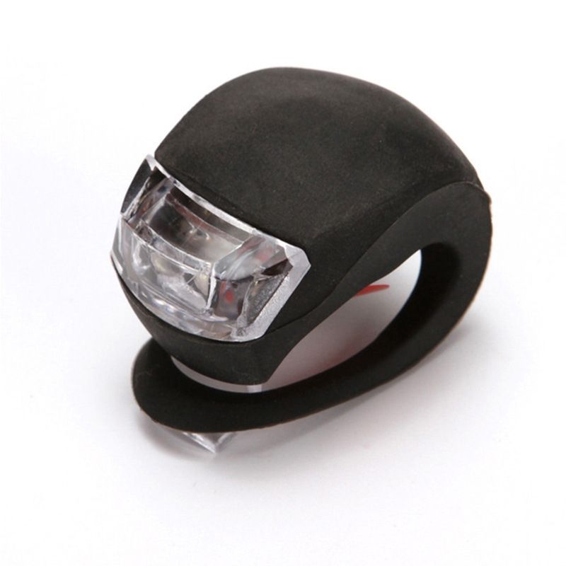 GENERICO - Pack de 2 luces para bicicleta negro