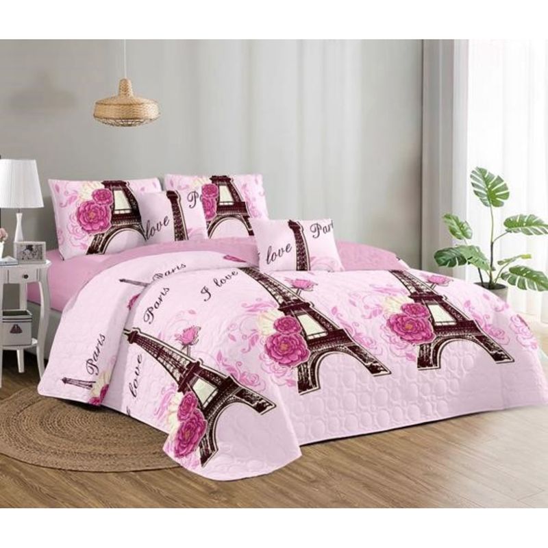 GENERICO - Cubrecama Quilt De Verano 1.5 Plaza