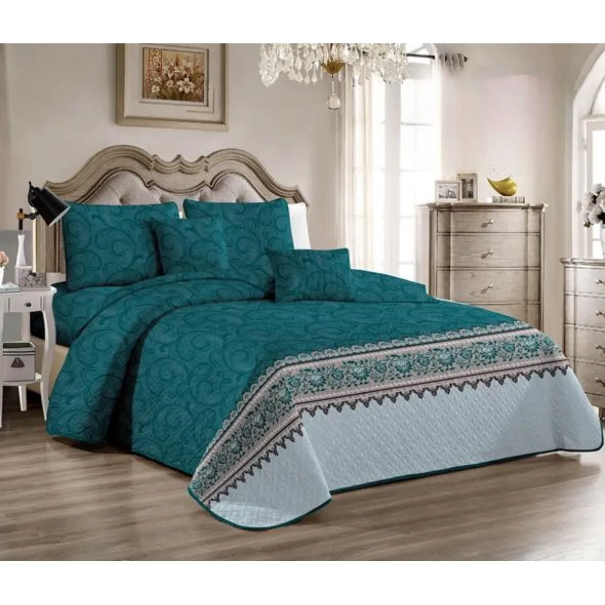 GENERICO - Cubrecama Quilt De Verano 1.5 Plaza