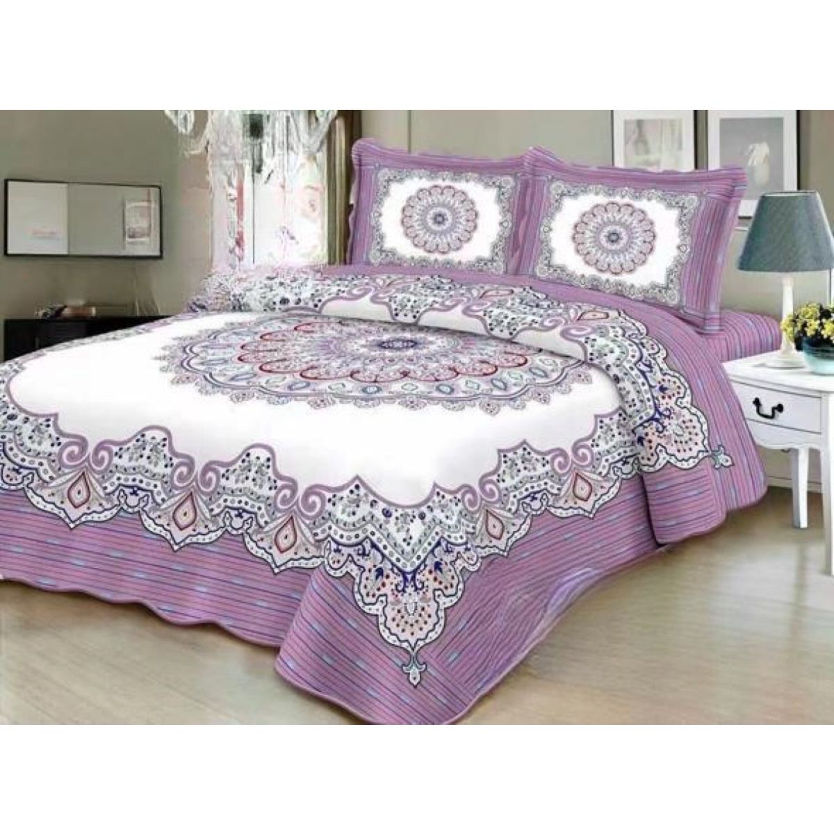 GENERICO - Cubrecama Quilt De Verano 2 Plaza