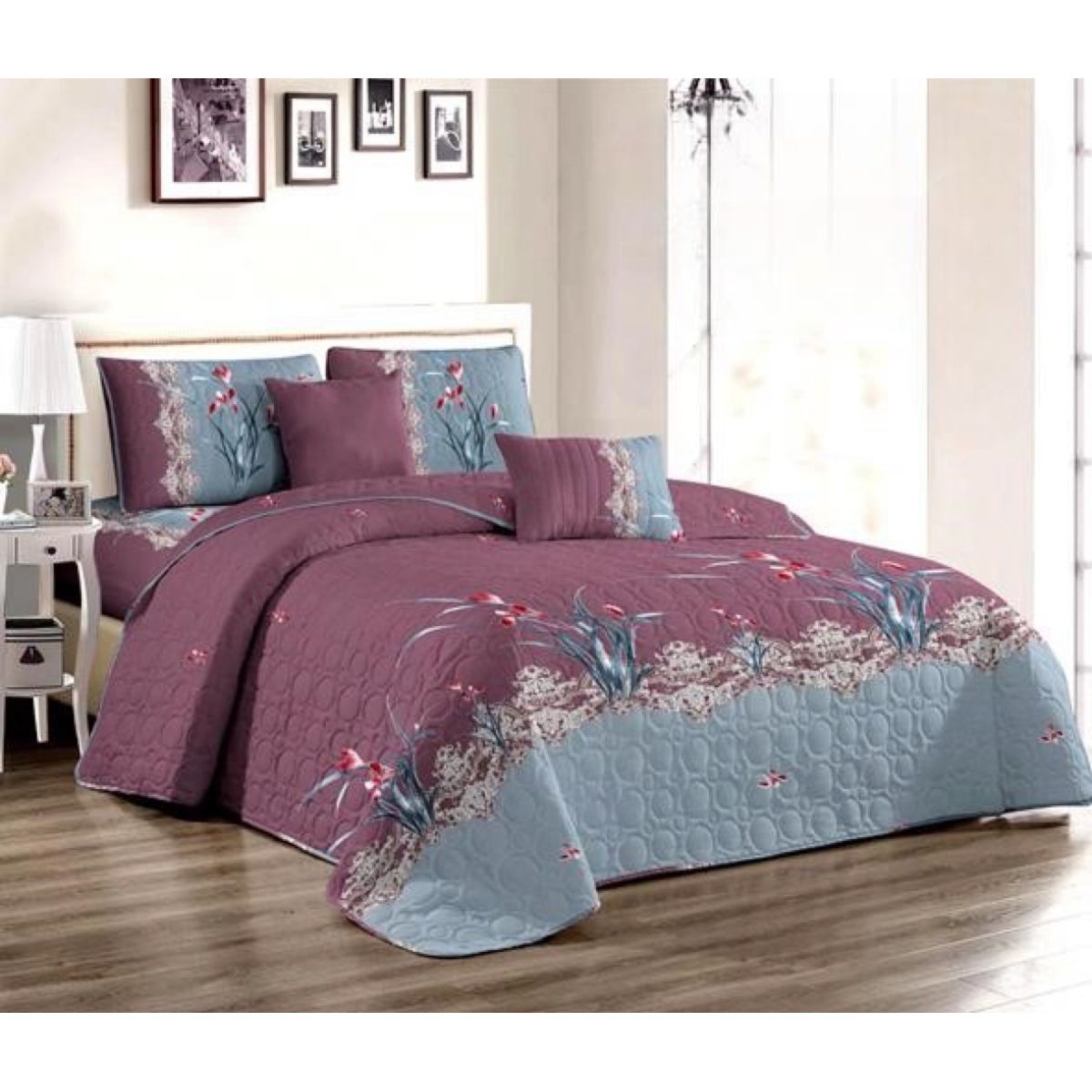 GENERICO - Cubrecama Quilt De Verano 1.5 Plaza